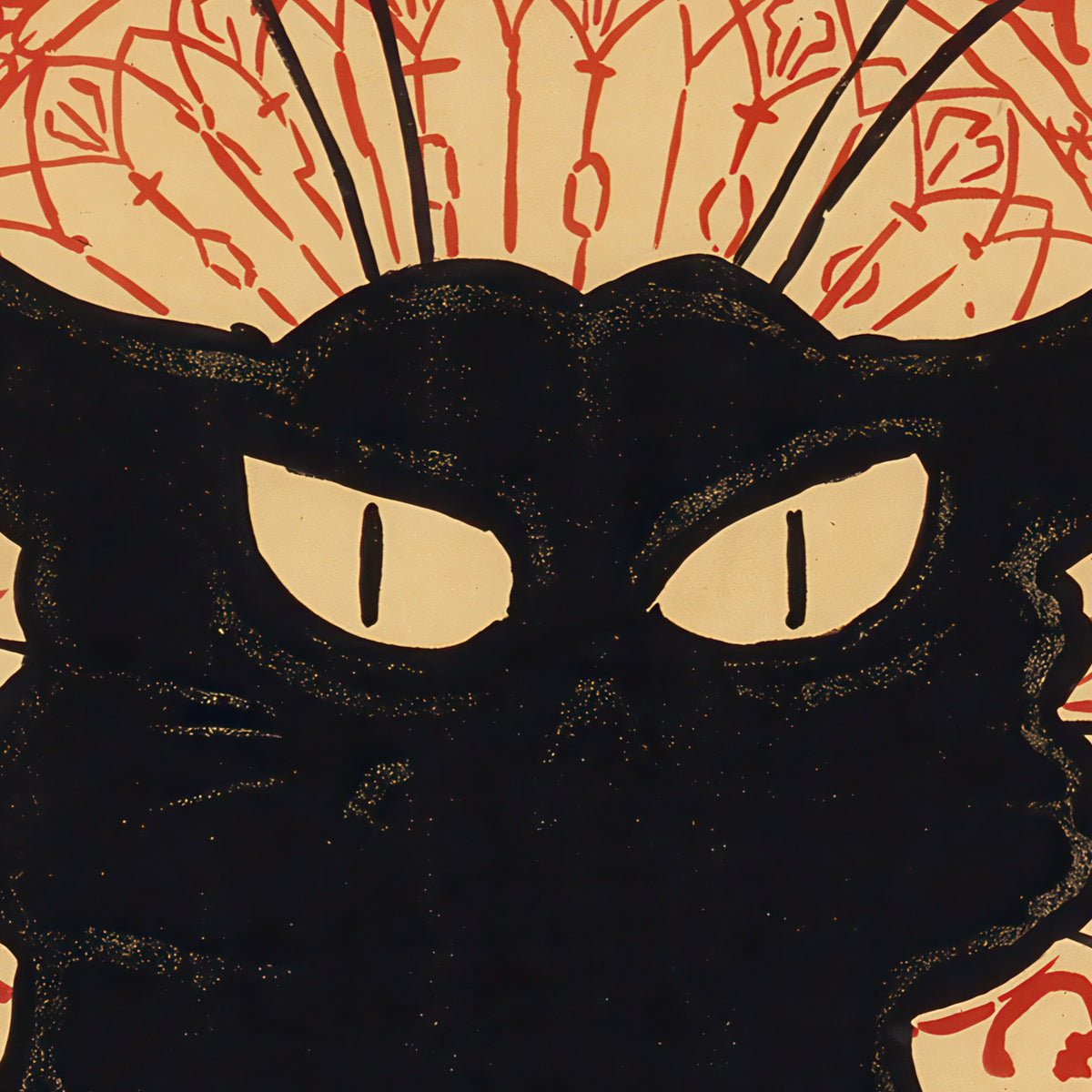 Tournée du Chat Noir - Théophile Alexandre Steinlen - Artwork detail