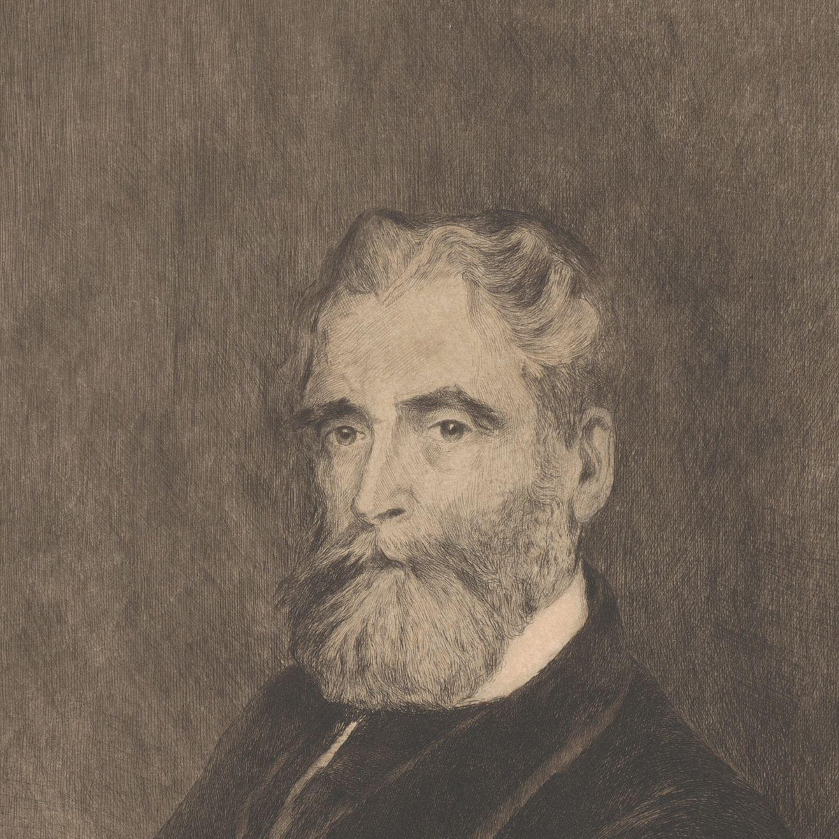 Portret van John Lothrop Motley - Philip Zilcken - Artwork detail