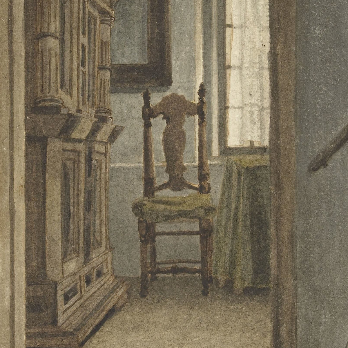 Binnenhuis (Interior) - Gerrit Lamberts - Artwork detail