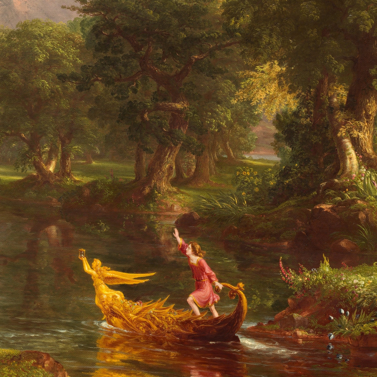 The Voyage of Life: Old Age - Thomas Cole - Artwork detail