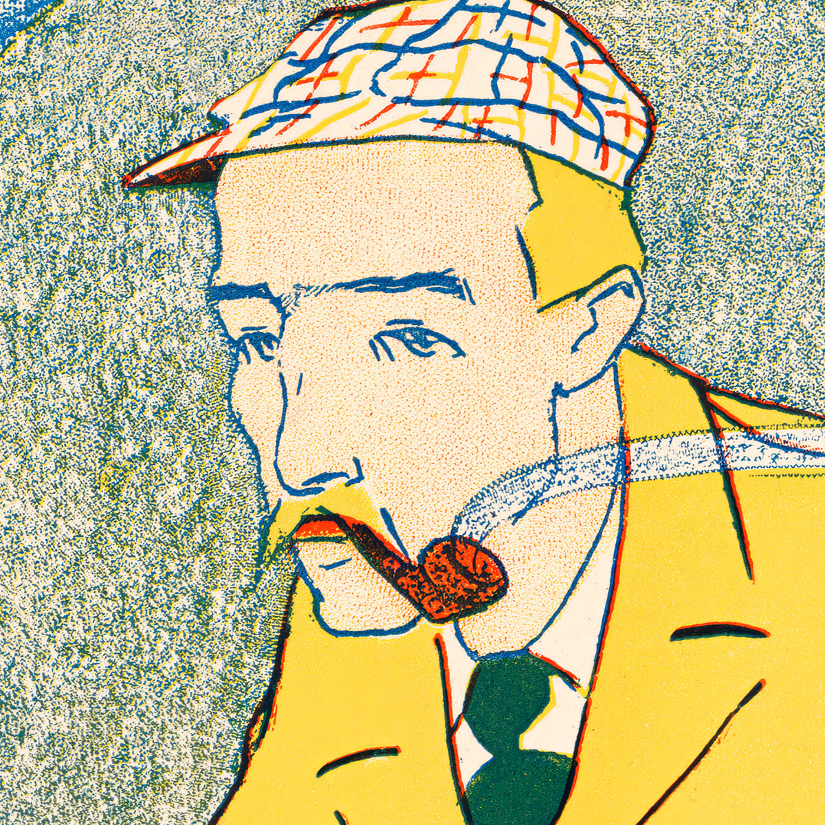 Man Riding Bicycle - Edward Penfield - Artwork detail