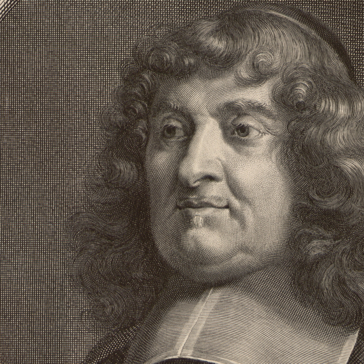 Petrus de Carcavy - Gérard Edelinck - Artwork detail