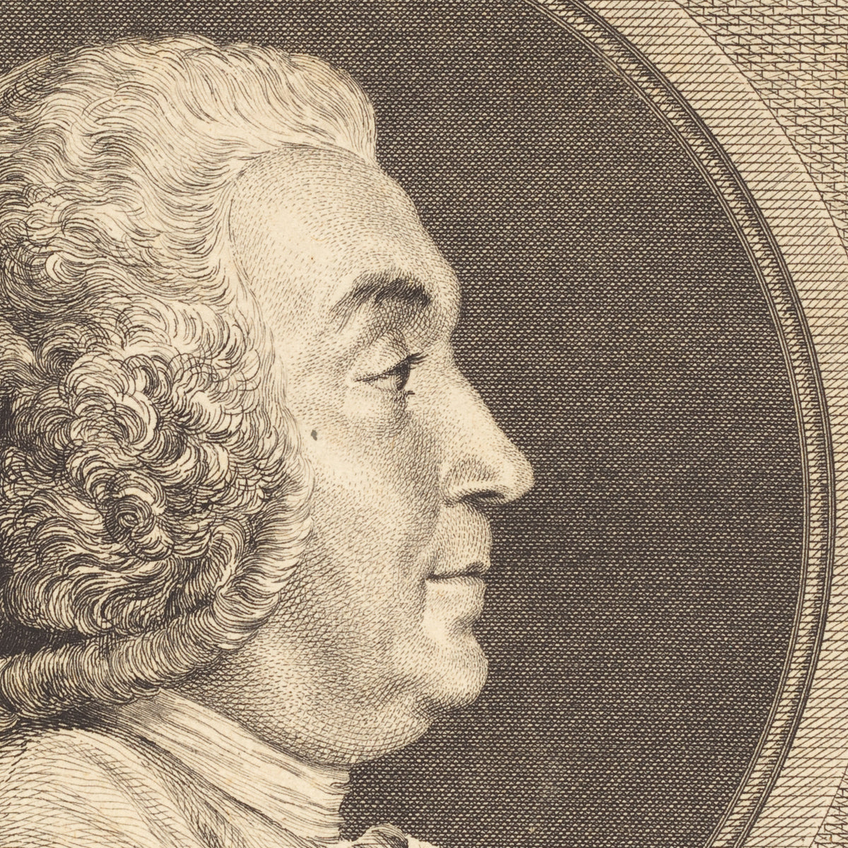 Antoine de Parcieux - Augustin de Saint-Aubin - Artwork detail