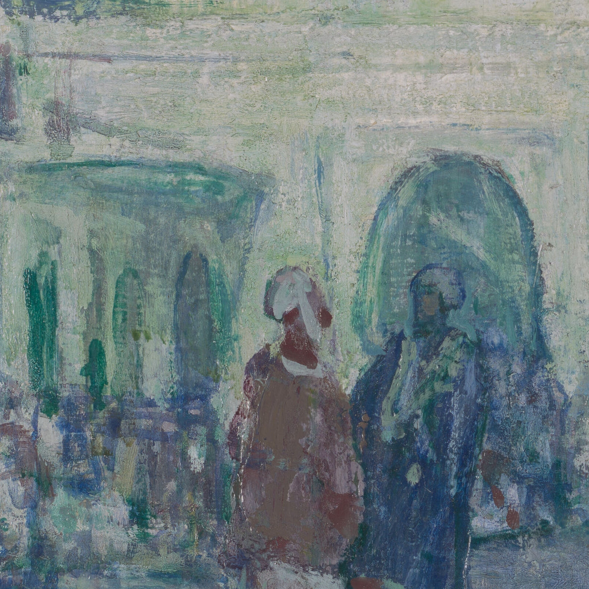 Port of Tangier (Entrance to the Customs House) - Henry Ossawa Tanner - Artwork detail
