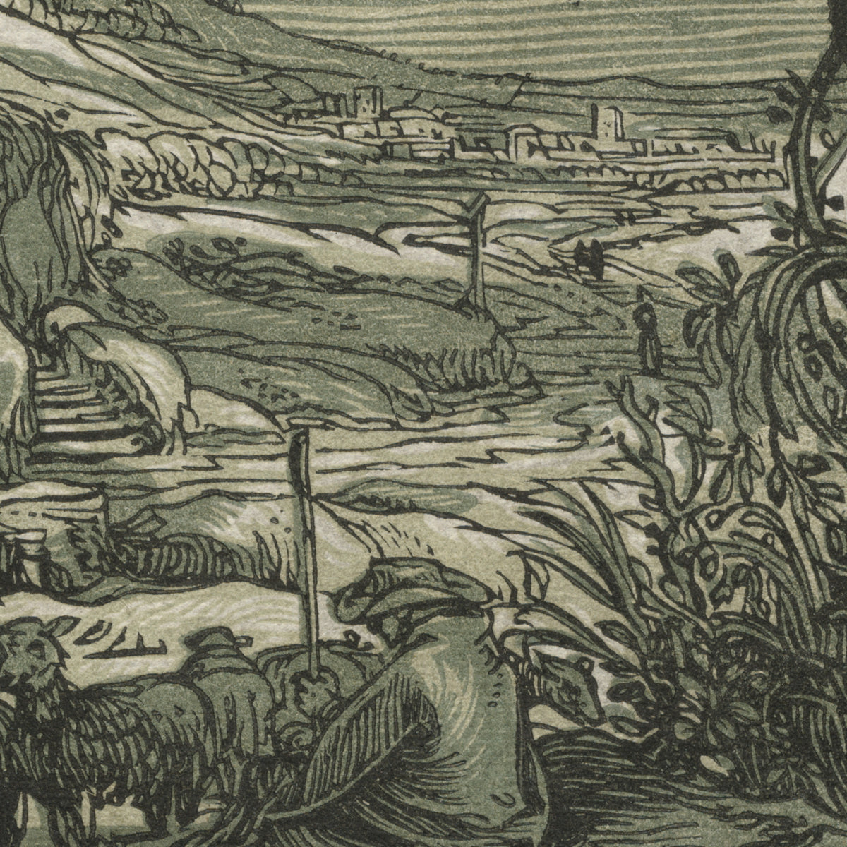 Arcadian Landscape - Esaias van de Velde - Artwork detail