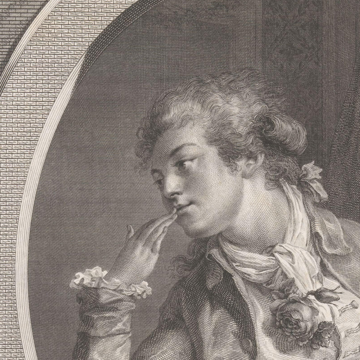 You May Count on My Oaths - Augustin de Saint-Aubin - Artwork detail