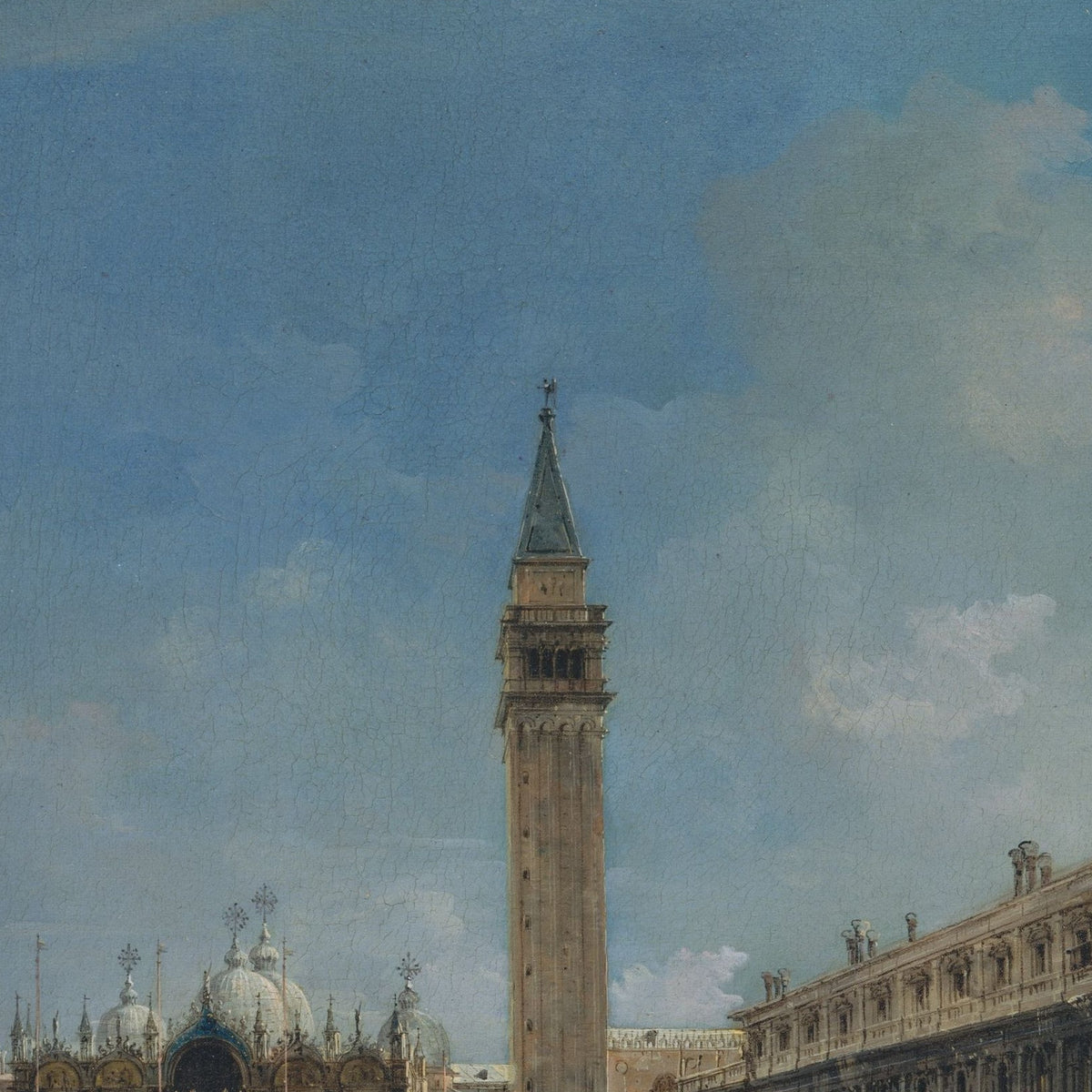 Piazza San Marco - Francesco Guardi - Artwork detail
