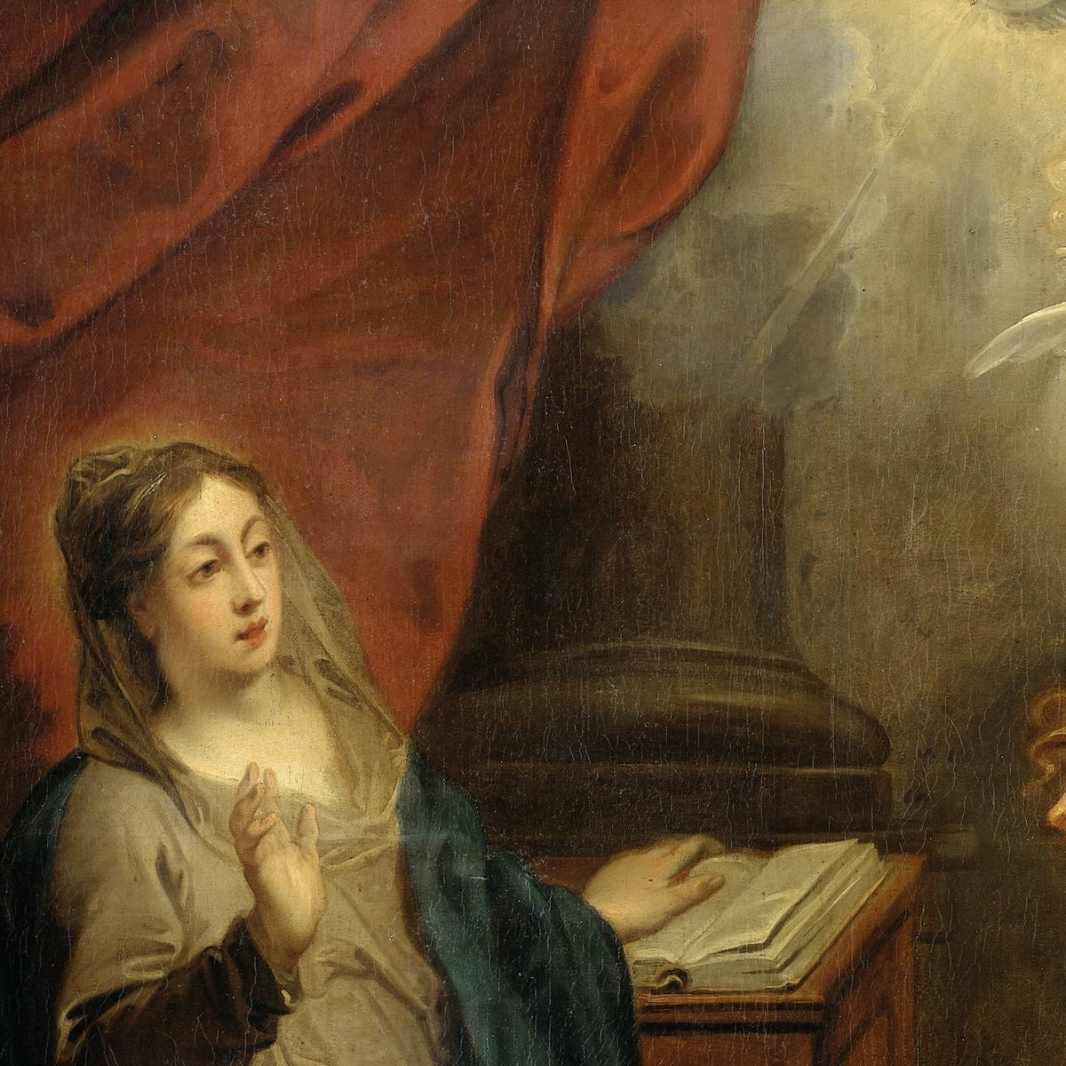 The Annunciation - Jacob de Wit - Artwork detail