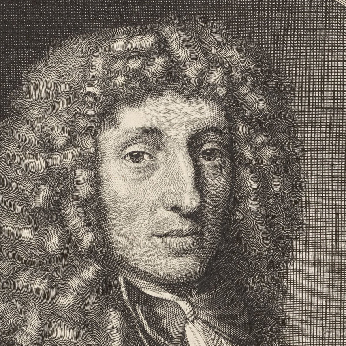Portret van Goverd Bidloo - Abraham Bloteling - Artwork detail