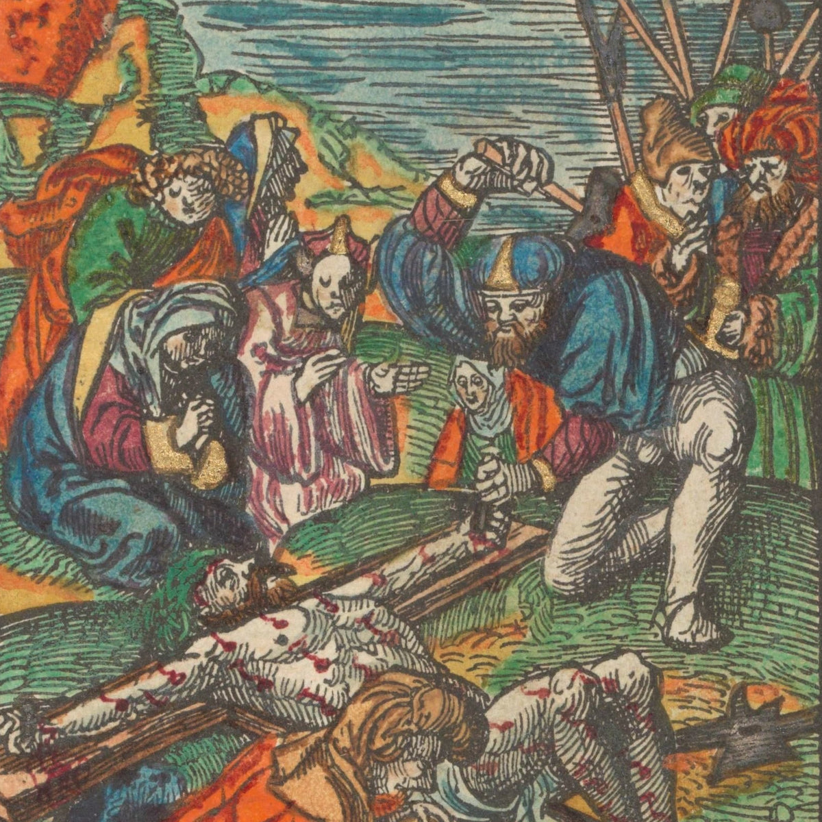 Kruisiging van Christus - Doen Pietersz. - Artwork detail