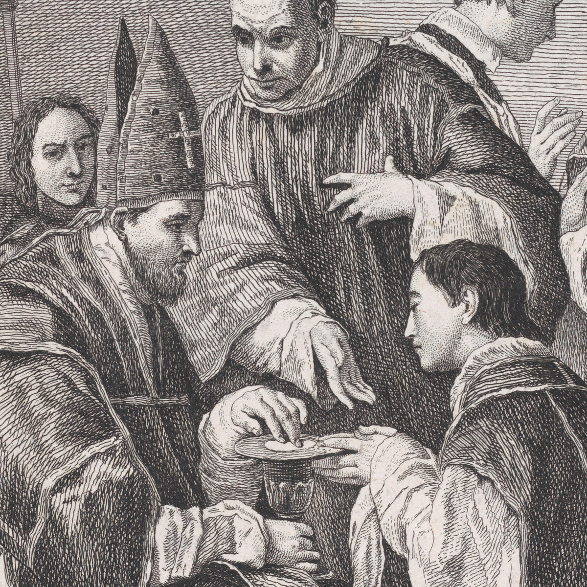 The Seven Sacraments (Ordination) - Anton Riedel - Artwork detail