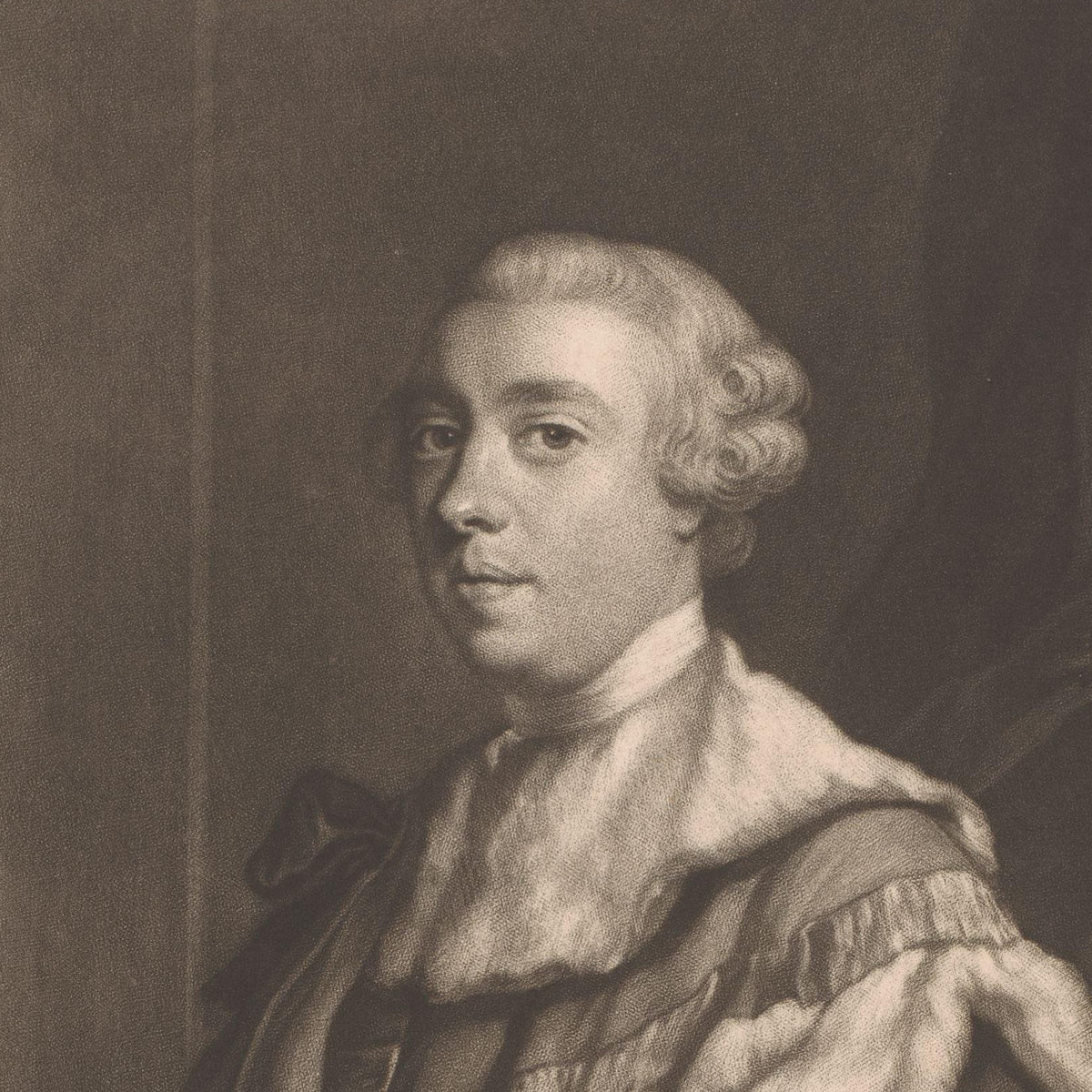 Portrait of James FitzGerald, 1st Duke of Leinster - James McArdell - Artwork detail