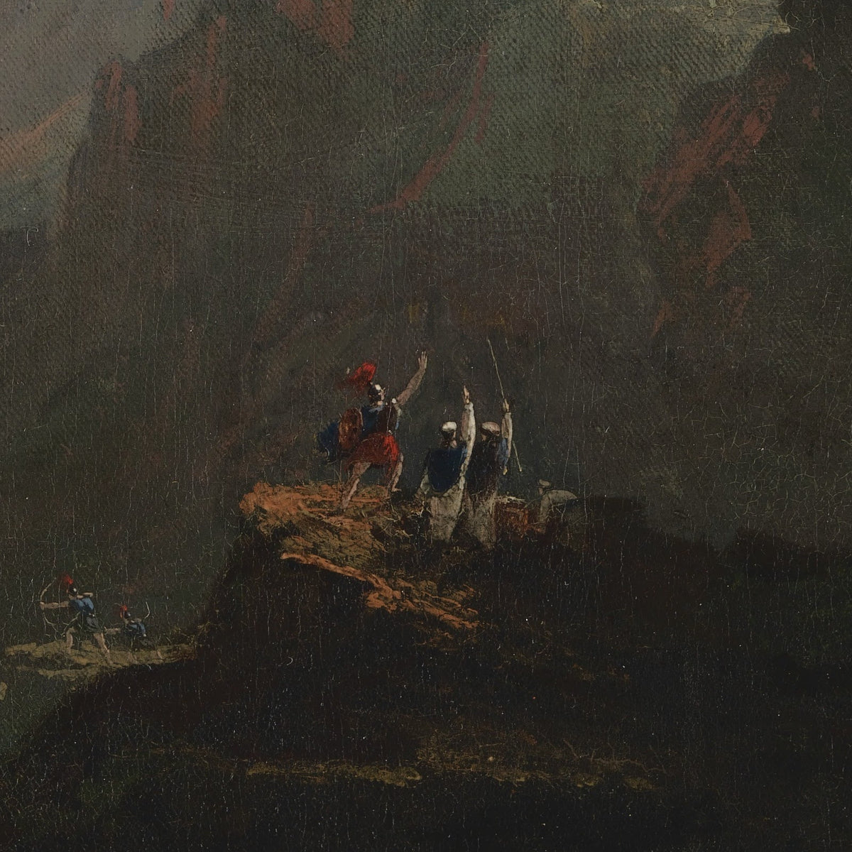 Joshua Commanding the Sun to Stand Still - John Martin - Artwork detail