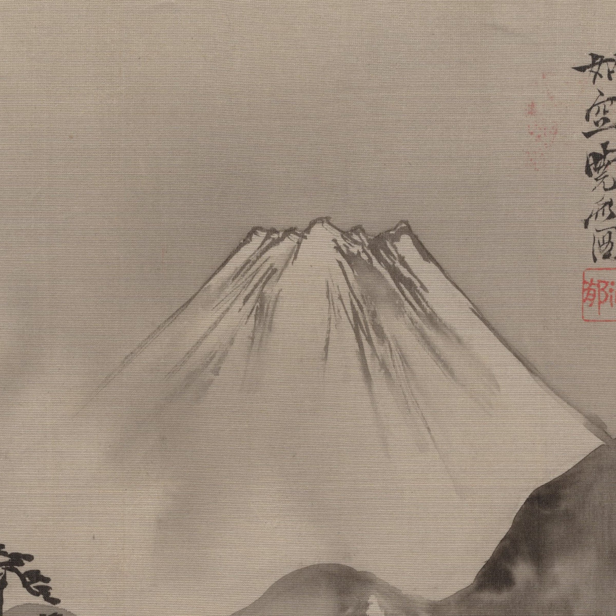 Mount Fuji - Kawanabe Kyōsai - Artwork detail