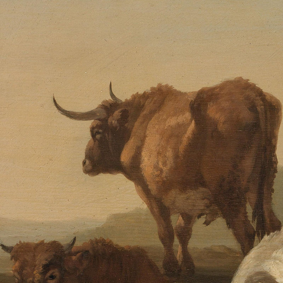 Rustende kudde (Resting Herd) - Willem Romeyn - Artwork detail
