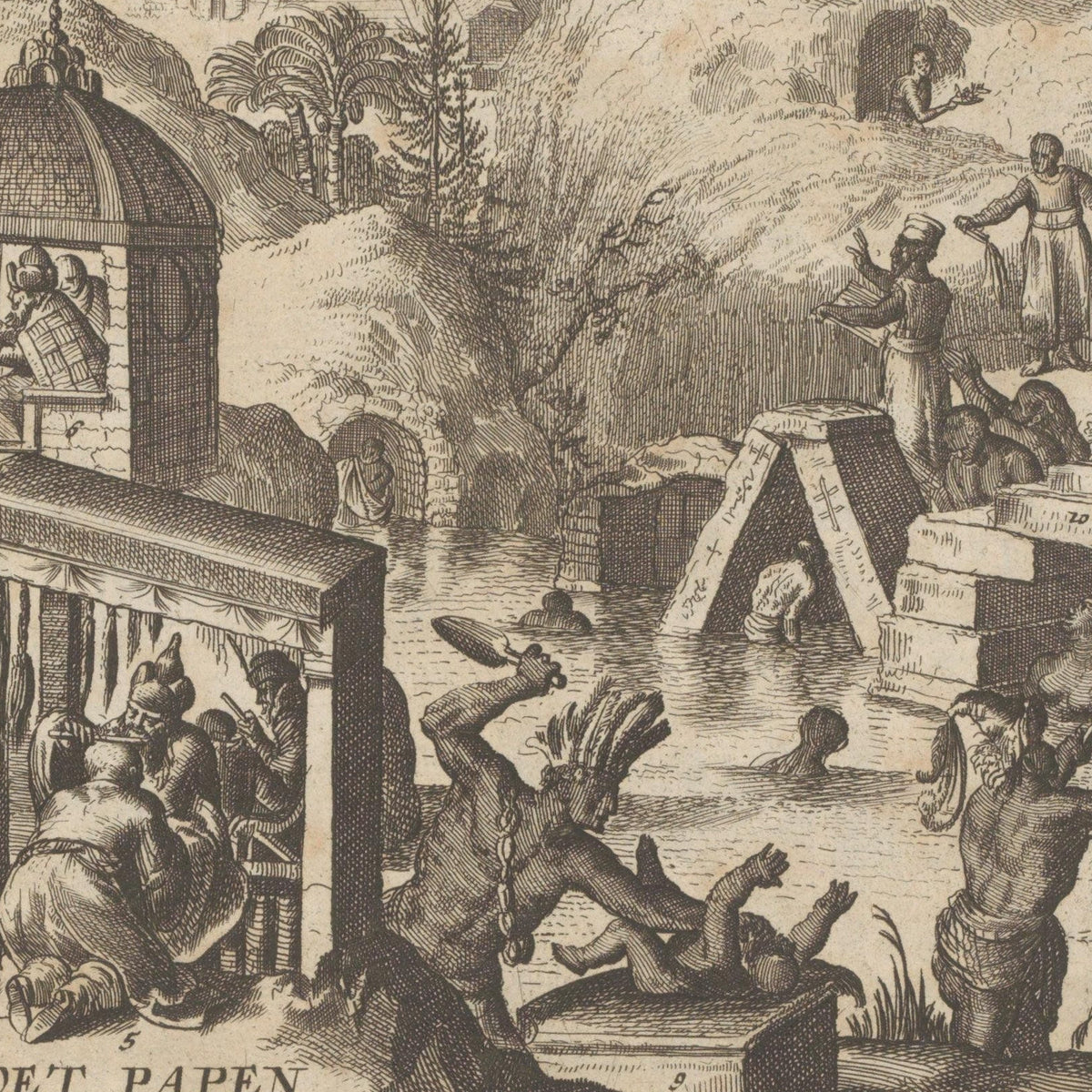 Zonde en boete - Romeyn de Hooghe - Artwork detail