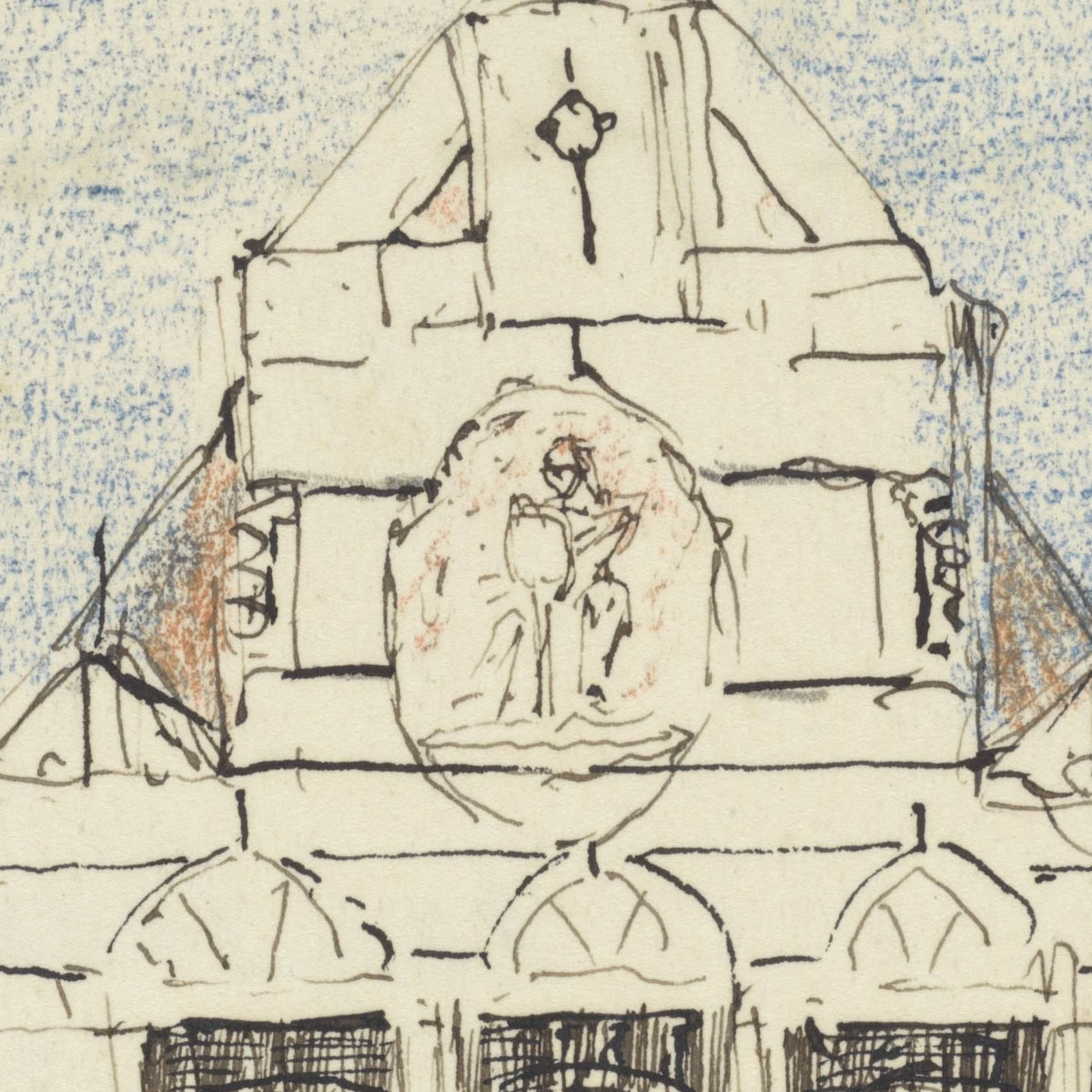 Winkel genaamd De Porceleyne Fles - Adolf le Comte - Artwork detail