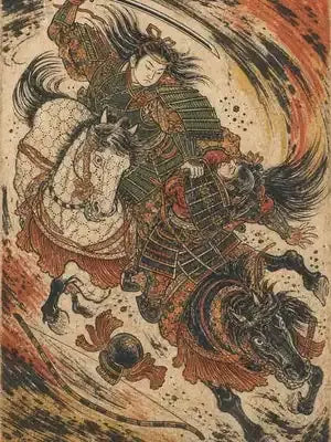 Tomoe Gozen at Awazu story collection